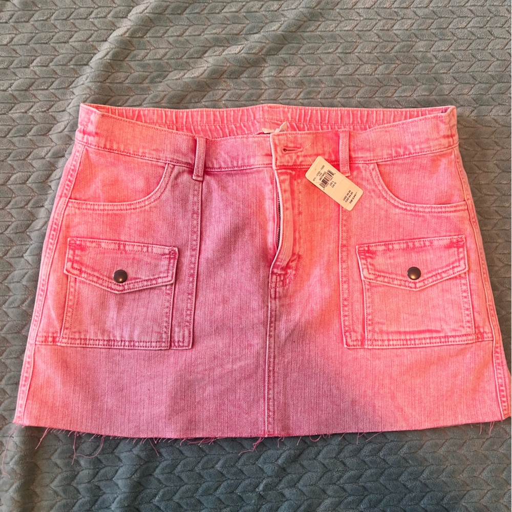 NWT Aerie Denim Mini Skirt